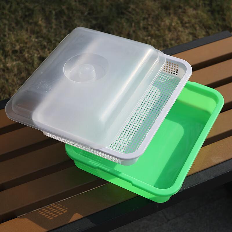 Hydroponic Sprouting Seedling Tray (2-Pack)