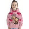Cappuccina Ballerina Funnu Italian Brainrot Meme Girl Clothes Hoodies Autumn Winter Long Sleeve Sweatshirts Casual Children Tops