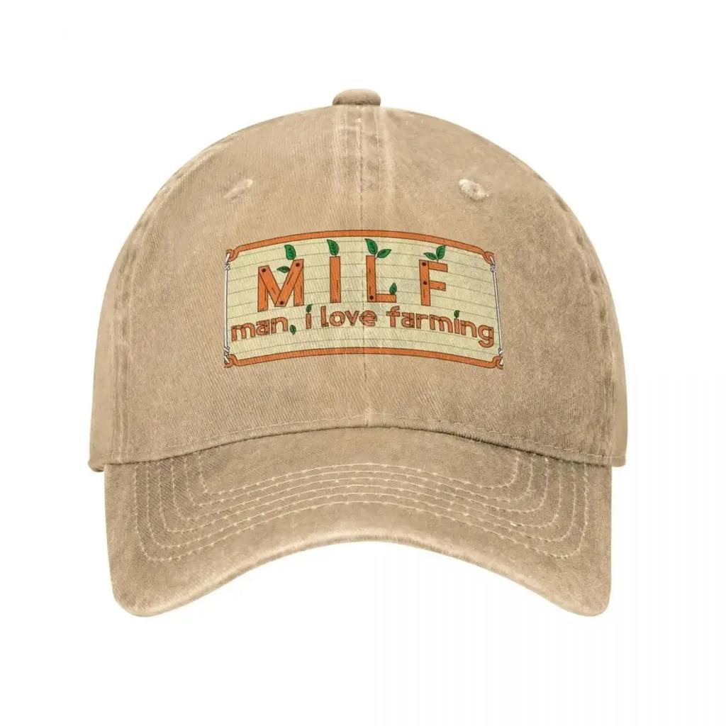 2025 Summer Man I Love Farming Baseball Cap Hiking Hat Kids Hat Woman Hat Casual and Versatile Outdoor Sun Protection Fashion