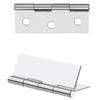 Multi Sizes 10Pcs Stainless Steel Hinges Door Connector Drawer Hinge For Furniture Bookcase Window Cabinet Door Fitting Hardware