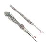 2Pcs Vintage Carved Design Stitch Remover Tool Metal Handle Thread Cutter Tool For Needlework