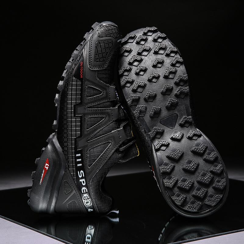 

Мужские кроссовки для бега с воздушной подушкой, повседневные спортивные кроссовки - тренировочные кроссовки для реального боя, обувь для велоспорта, бесплатная доставка 44 чёрный