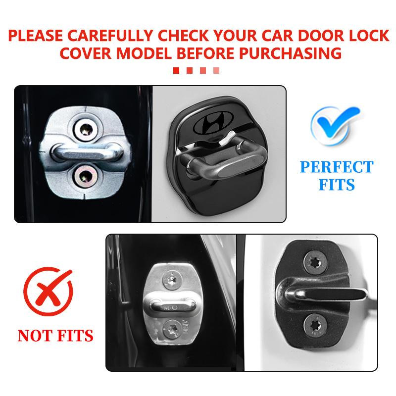 Car Silicone Door Lock Buckle Protection Cushion Crash Cushion Shock For Hyundai Azera GDI i10 i20 i30 i40 ix20 ix35 Sonata XX31