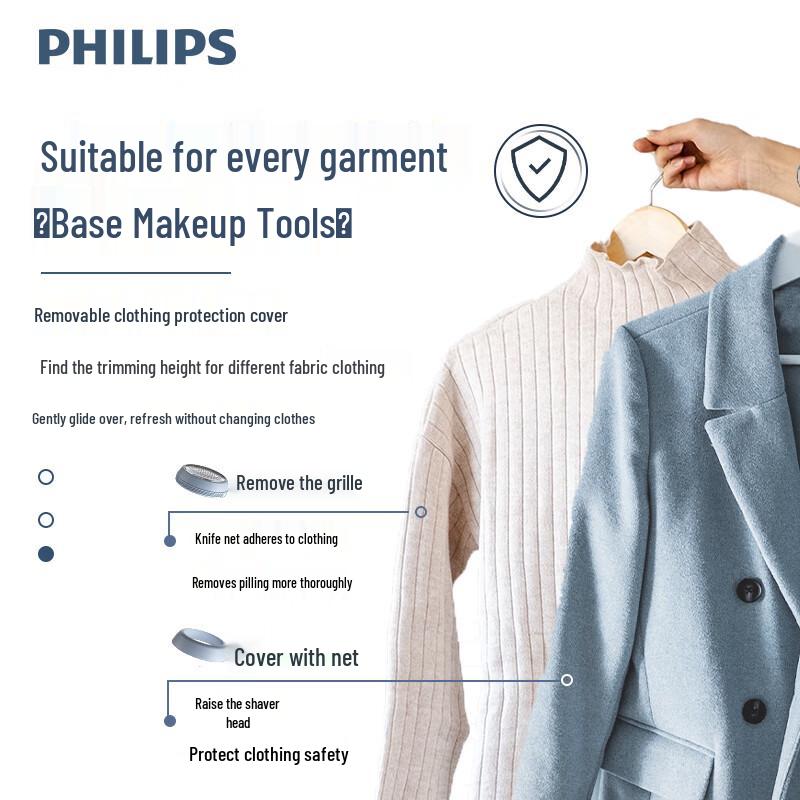 Philips Fabric Shaver CN Plug (adapter Included)