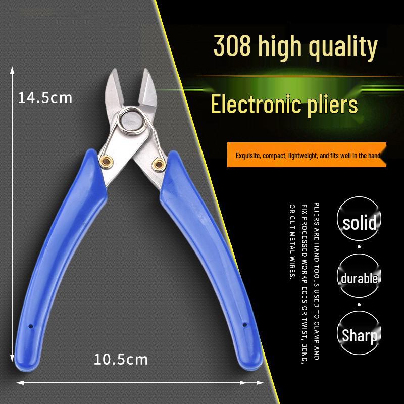 Mini Szczypce Diagonalne z Długim Nosem: Elektryk Elektronika Model Obcinaczki do wyprasek 170 Gundam Szczypce przemysłowe.