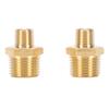 1Celsius2 To 1Celsius4in   Male Reducing Nipple Fitting Adapter Brass Pipe Fitting Reducer Adapter for Fuel