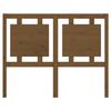 VidaXL Headboard Honey Brown 125.5x4x100 Cm Solid Pine Wood 817933