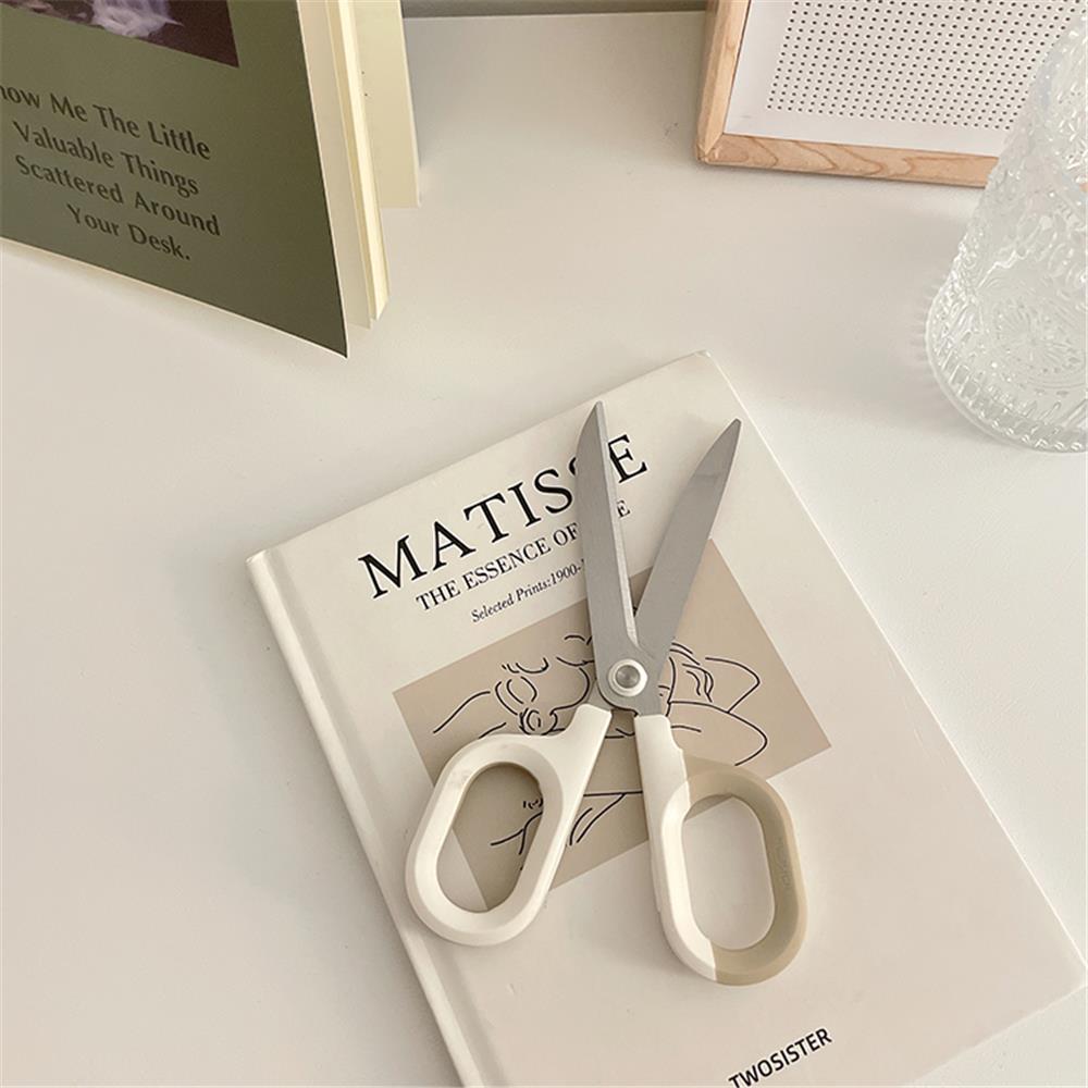 1 Pc Kawaii Safety Scissors, Paper Cutter, Student Stationery, Office, Home Supplies, Scrapbooking Crafts