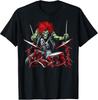 D8 Skeleton Drummer Guy Rock And Roll Band Rock On Drum T-Shirt