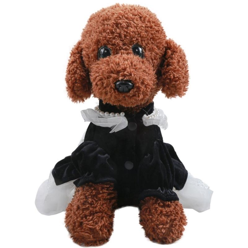 Dog Princess Dress Dog Dresses Velvets Dog Tutuu Dress Dog Costume Pet Dresses Dog Clothing Dog Bows Dress Puppies Dress