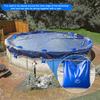 Pool Cover Hanging Bag Leakproof Square Swimming Pool Cover Weights Thick PVC Water Bags for Above Ground Pool Cover Antifreeze Winter Tarp Weights