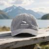New Zealand Theme Distressed Unisex Hat For Travel Outdoor Dad Hat Adventure Vintage Washed Cotton Cap Feather Streetwear Style