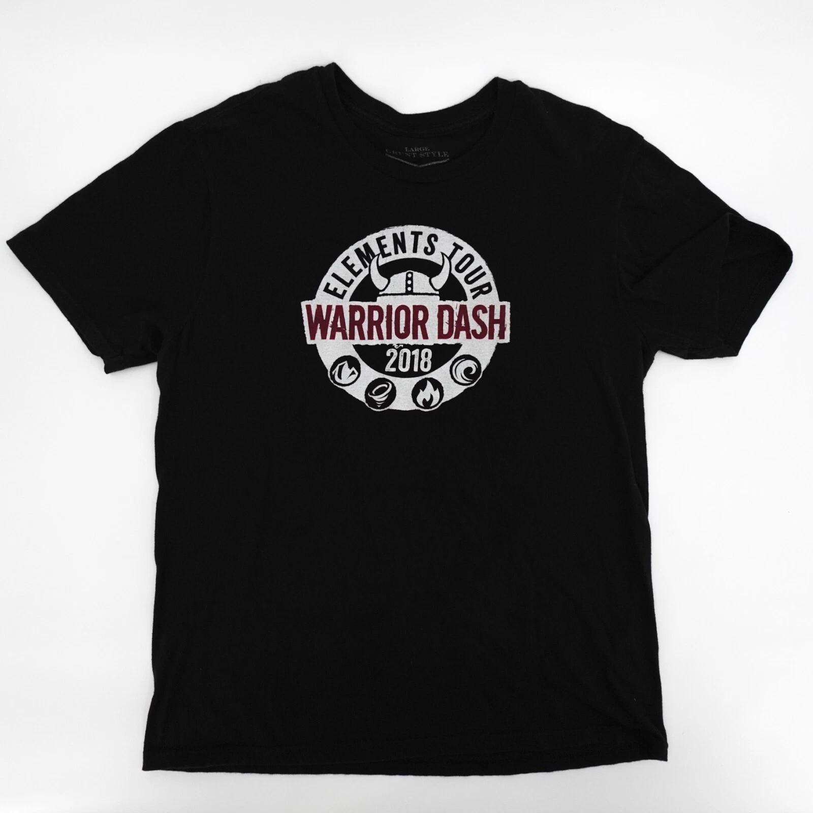 

Grunt Style Shirt Mens Large Black T-shirt Warrior Dash 2018 Tactical Graphic XL