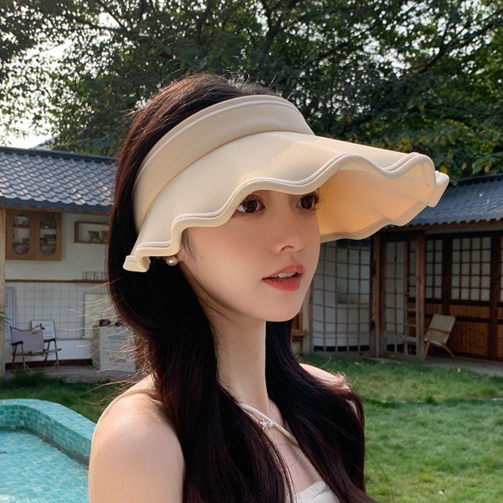 

Hollow Top Baseball Cap Leisure Empty Top Hat Fashion Fisherman Hat фіолетовий