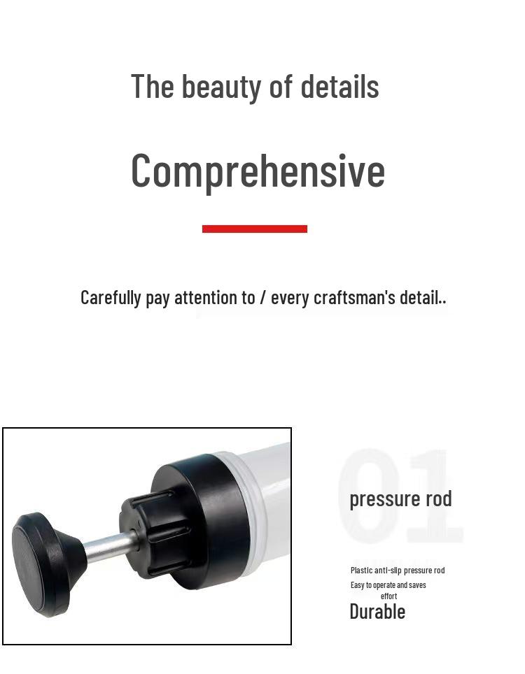 Dual-Use Oil Extractor: Large Syringe for Suction & Injection of Kerosene or Diesel