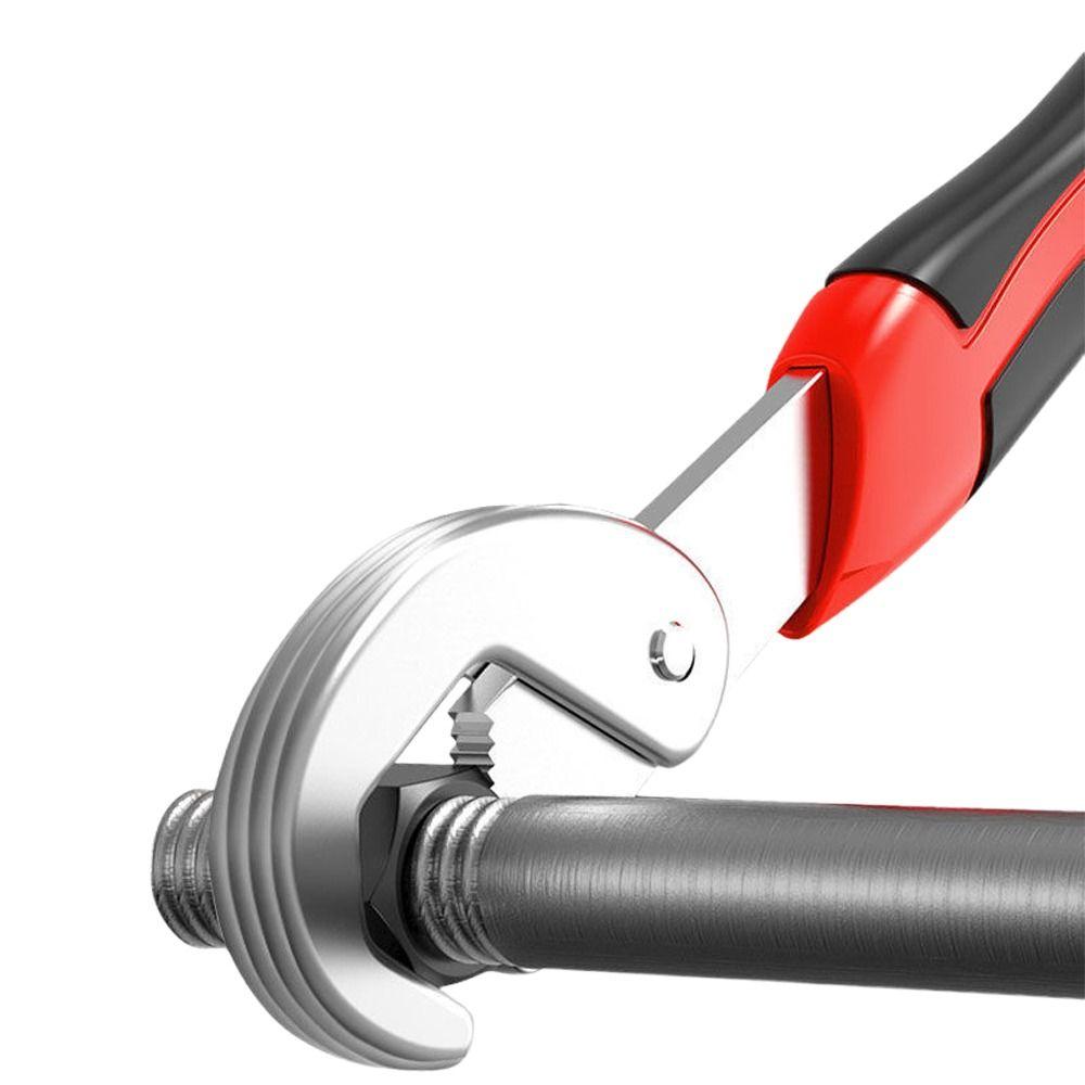 Multifunctional Universal Flexible Wrench 45 Steel Red&Black Wrench Tool Fast Fixed Hardware Hand Tool Repair Supplies