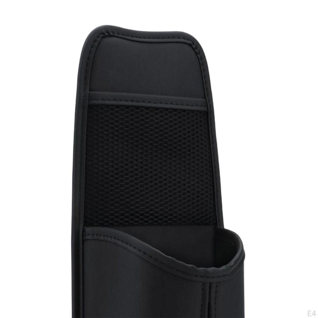 Storage Bag, Side Organizer, Large Capacity Cell Phones Cup Holder with Mesh Pocket for Truck