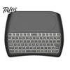 D8 Mini Barevná Podsvícená Bezdrátová Klávesnice Vzduchová Myš Touchpad pro Chytrý Televizor