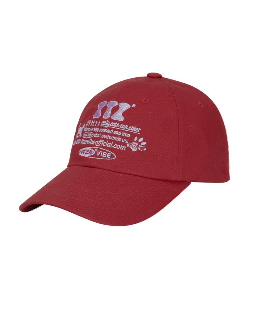 Isjabaibeu Itz Official Logo Ball Cap - Red