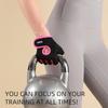 Vbosi Adjustable Half Finger Sports Gloves For Weightlifting Dumbbell Cycling Fitness Training Breathable For Women Men