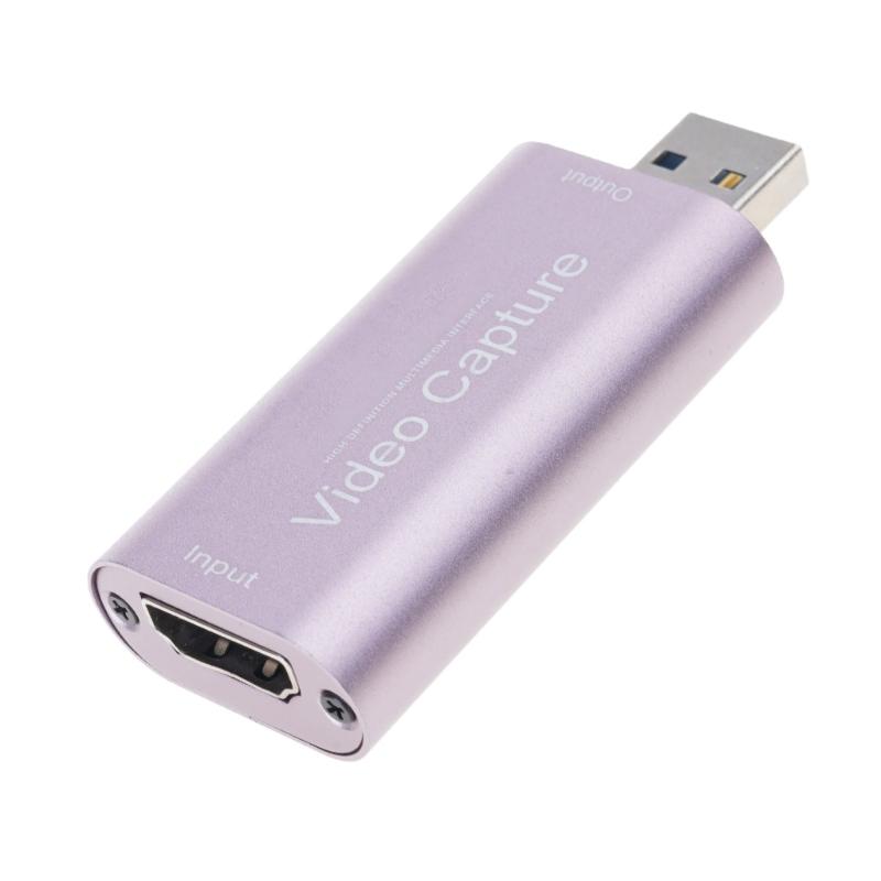 4K USB 3.0 HDMII-compatible Video Capture Card Phone Game Webcast Course Study Video Recording Board 1080P 60FPS PC