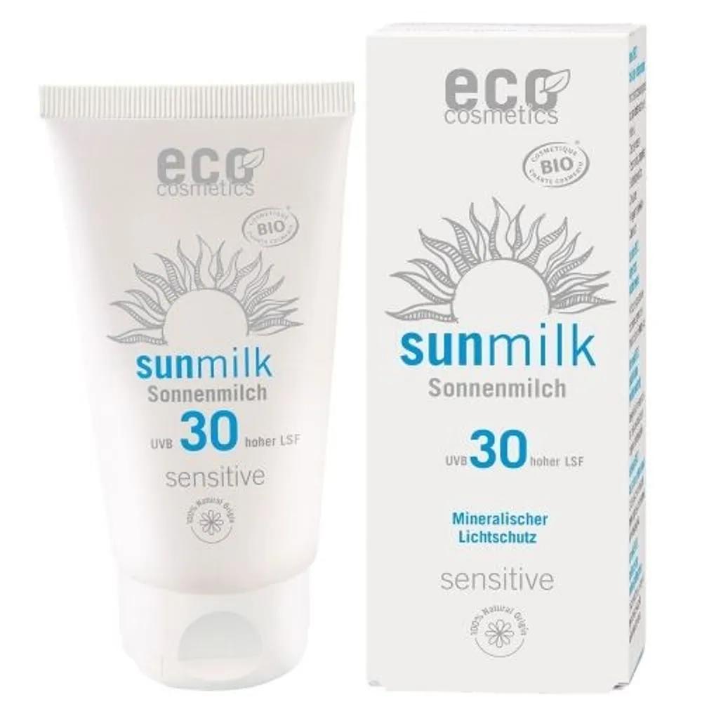 Eco Cosmetics Sun Milk Sensitive SPF30+ 75ml