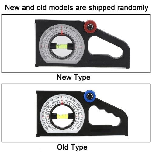 Inclinometer, Engineering Inclinometer with Dial Type, Architectural Slope Scale, Angle Meter, Gradient Meter, Universal Roof Pitch Tool, Slope Measur