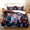 New Print Anime Helluva Blitzo Boss Bedding Set Duvet Cover Bed Set Quilt Cover Pillowcase Comforter King Queen Size Boys Adult