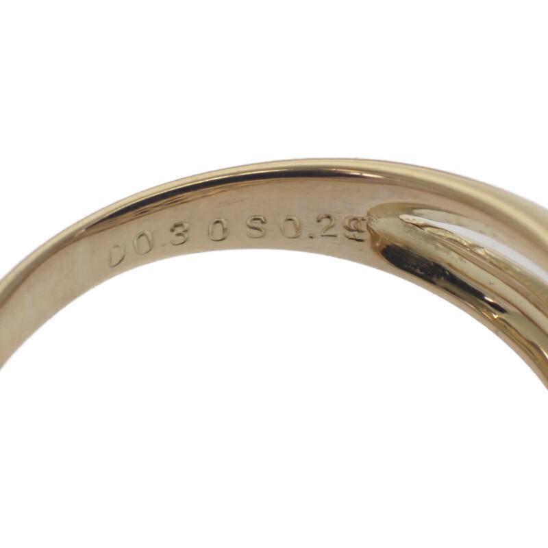 no brand  #14(JP Size) ring K18 yellow gold Women