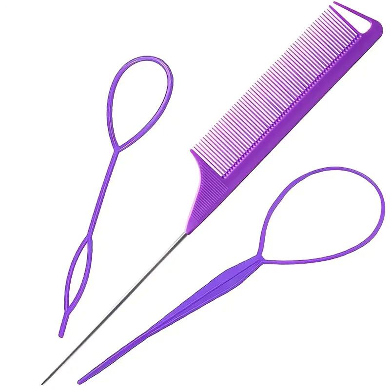 Barber Hairdressing Comb Multifunctional Hair Detangling Comb Hair Care Tool Set Haircutting Accessories