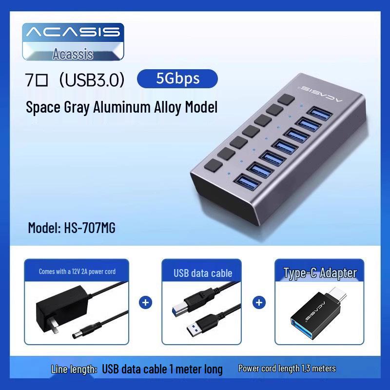 Akasis Multi-Port USB Hub & Charger Docking Station