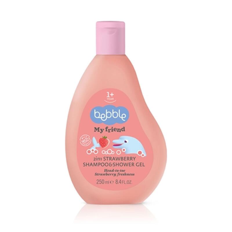 BEBBLE Shampoo & Shower Gel (Strawberry) strawberry