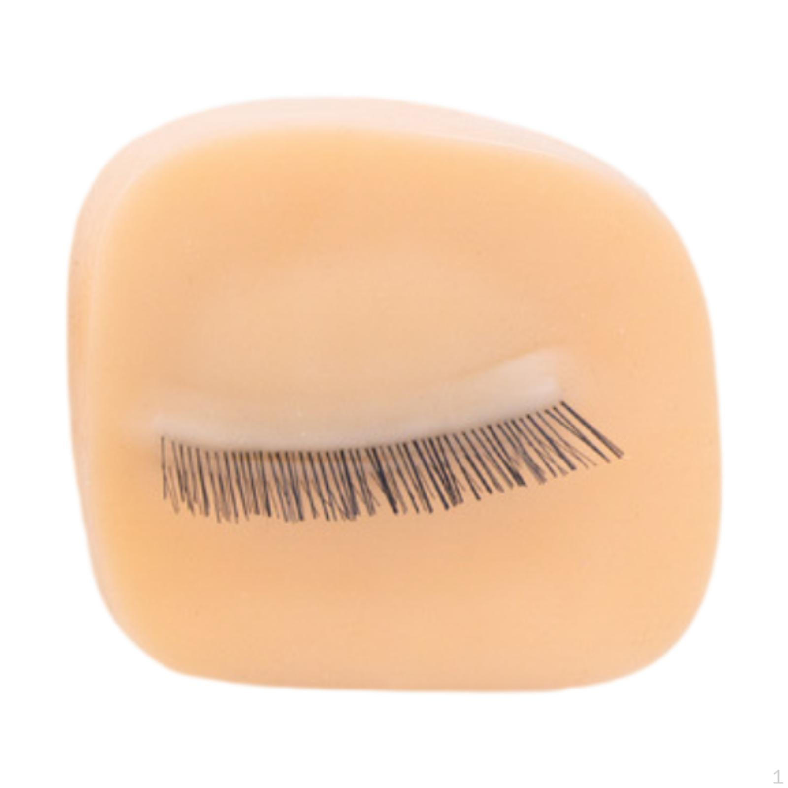 

Наращивание ресниц Замена век Практика Обучение Мягкий сенсорный коврик для макияжа для дома Right Eye