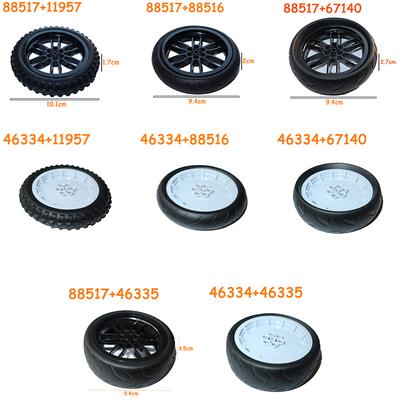 Non-Toxic 46334 88517 11957 88516 67140 46335 Tire Cross Hole Set Car Truck Wheels Hub Technical Bricks Moc Motorcycle Building Blocks