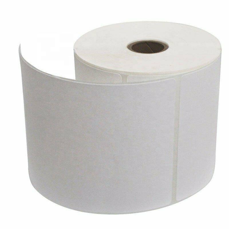 Customized Size Thermal Transfer Label Shipping Label Stickers for Thermal Transfer Printer (as the picture,100 sheets)