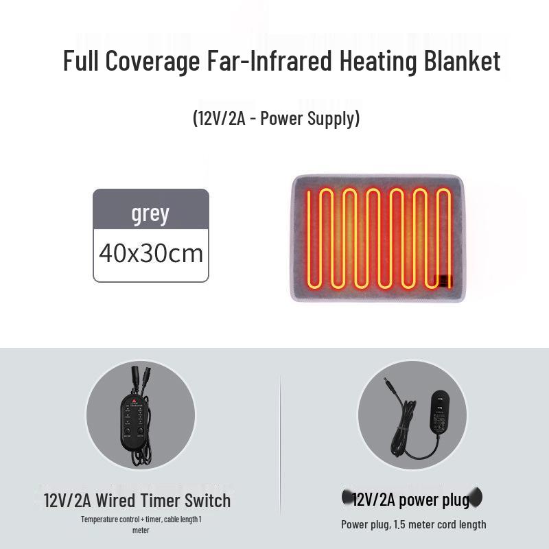 

Carbon Fiber Infrared Electric Heating Blanket and Physiotherapy Mat