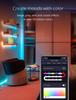 Tuya Smart WiFi Fairy Lights: Colorful LED String Lights for Christmas, Holidays, and Parties.