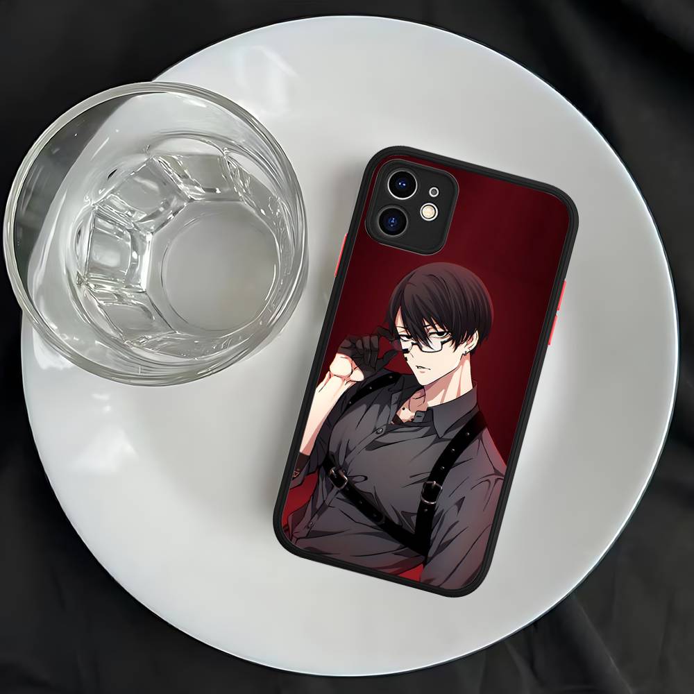 

Hot Anime T-Tougen A-Anki For IPhone 16 Pro Max 15 14 13 12 11 XS MAX X Plus Candy Color Matte TPU Phone Cover iphone 16pro max