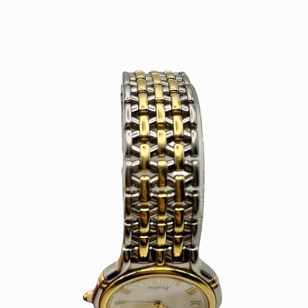 [USED] SEIKO Exceline Silver and Gold Women's Watch 7308