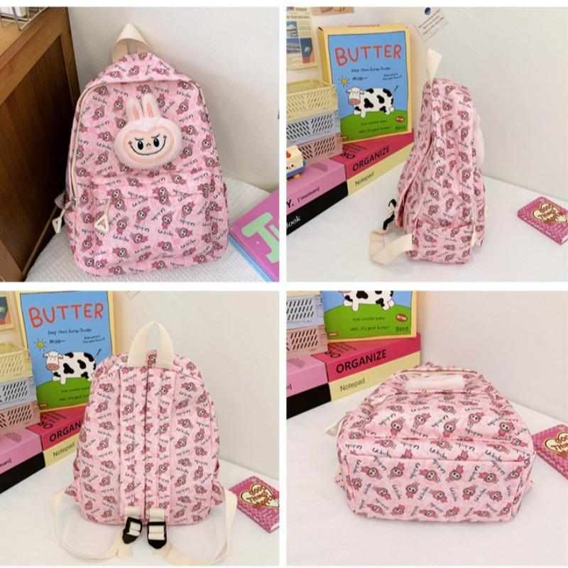 Children's kindergarten backpack new versatile cartoon cute student schoolbag trendy fashion printed backpack
