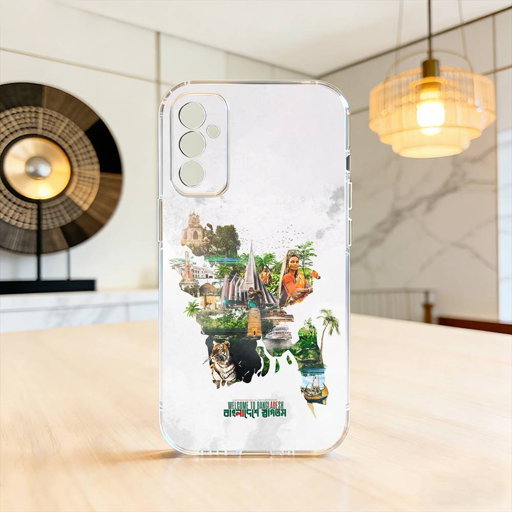 B-Bangladesh F-Flag Phone Case For SamsungA10,12,20,21S,30,31,40,50,51,52,70,71 Transparent Cover