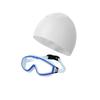 Kids' Anti-fog Waterproof Swim Goggles & Cap Set