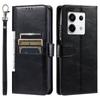 Cover for Xiaomi Redmi Note 13 Pro 5G 4G,POCO X6 5G M6 Pro 4G Retro PU Leather Flip Wallet Phone Case Multi Card Slots