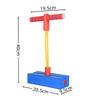 Kid's Long Height Balance Toy Foam Bouncing Strength Training Toy Frog Jumping Sports Kid Indoor Outdoor Sport Fitness Equipment
