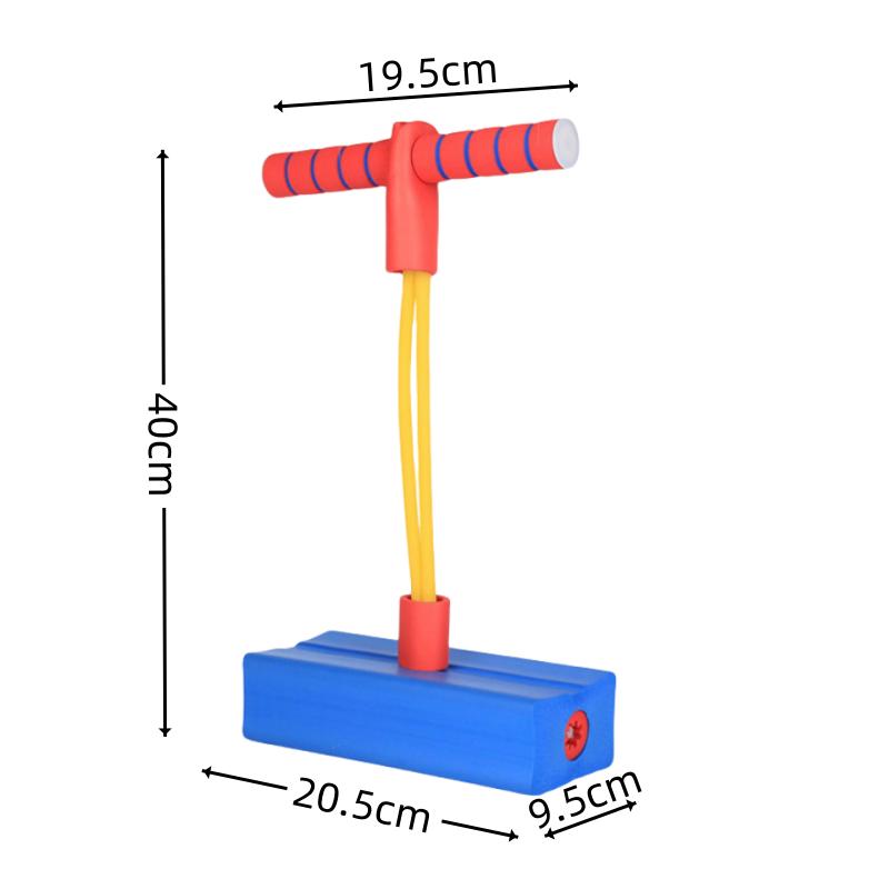 Kid's Long Height Balance Toy Foam Bouncing Strength Training Toy Frog Jumping Sports Kid Indoor Outdoor Sport Fitness Equipment
