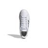 Adidas Neo Grand Court Leather Comfortable Non-Slip Durable Low-Top Tennis Shoes Women Sneakers White FY8931