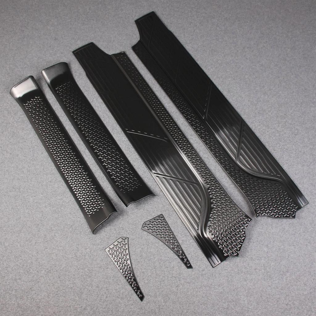 RUIQ Toyota New 90 Series 2022 Dedicated Interior Stainless Steel Step Garnish Side Step Garnish Full Cover Trim Toyota Dedicated Design Voxy/Noah