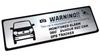 [Honami Works] Pre-MC N-WGN Custom JH3 JH4 Early 2nd Generation N WGN Custom Security Emblem 24-hour Surveillance Dash Cam GPS Tracker Sticker