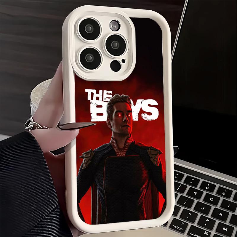 Phone Case for iPhone 17 Air 16E 15 16 Pro Max The Boys H-Homelander Cover 14 Plus 13 12 Mini Soft Shell Silicone Fundas