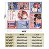 Heated Rivalry Flannel Blanket Hockey Romance Awesome Throw Blankets for Home 200x150cm Bedspreads,